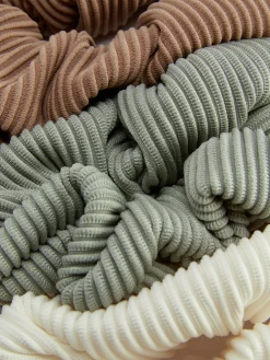 MULHER Primark Acessórios De Cabelo^Pack 3 Elásticos Cabelo Canelados