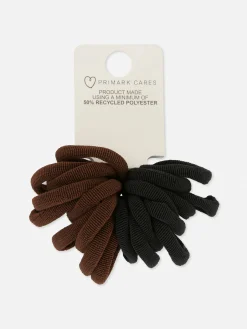 MULHER Primark Acessórios De Cabelo^Pack 20 Elásticos Cabelo Tecido