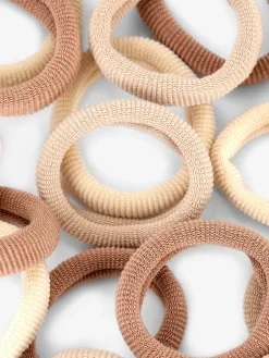 MULHER Primark Acessórios De Cabelo^Pack 20 Elásticos Cabelo Tecido Canelados