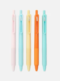 Primark Canetas E Lápis^Pack 5 Esferográficas Sortidas
