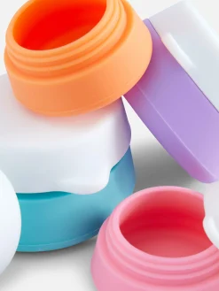 Primark Acessórios De Cuidados Com A Pele|Acessórios De Viagem^Pack 4 Frascos Viagem Silicone