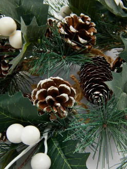 Primark Flores E Plantas Artificiais^Pack 6 Grinaldas Natal Laço/bagas