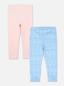 Primark Calças E Leggings^Pack 2 Leggings Designs Sortidos