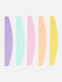 Primark Tratamentos Para Unhas^Pack 5 Limas Unhas Curvas PS