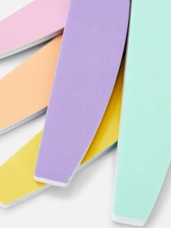 Primark Tratamentos Para Unhas^Pack 5 Limas Unhas Curvas PS