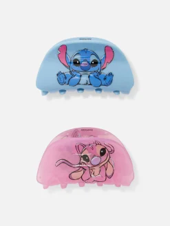 MULHER Primark Acessórios De Cabelo^Pack 2 Molas Cabelo Disney Stitch