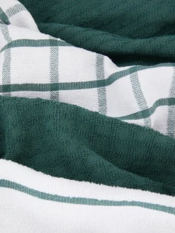 Primark Serviços De Mesa^Pack 4 Panos Cozinha Algodão Turco