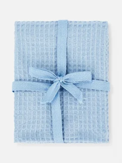 Primark Serviços De Mesa^Pack 4 Panos Cozinha Textura Losangos