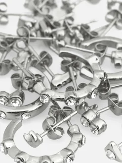 MULHER Primark Bijutaria^Pack 15 Pares Brincos Pequenos/argolas Sortidos