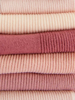 MULHER Primark Meias^Pack 5 Pares Meias Cano Médio Tonal