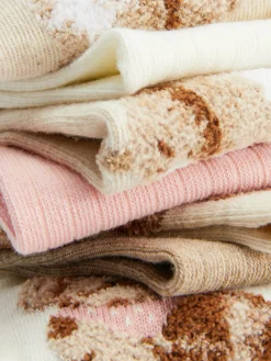 MULHER Primark Meias^Pack 7 Pares Meias Cano Médio Padrão Cão