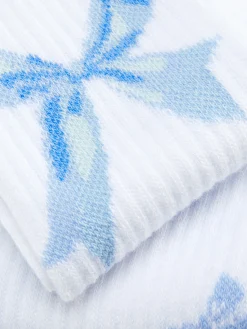 MULHER Primark Meias^Pack 2 Pares Meias Cano Médio Laços Encantadores