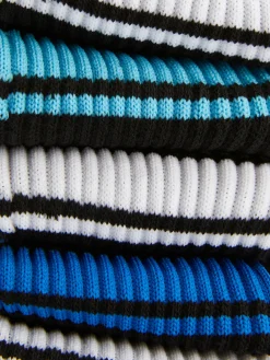 Primark Meias^Pack 5 Pares Meias Desporto Riscas