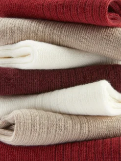 MULHER Primark Meias^Pack 7 Pares Meias Desporto Cores Sortidas