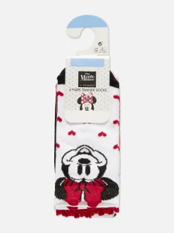 Primark Meias E Collants^Pack 4 Pares Meias Desporto Disney Minnie