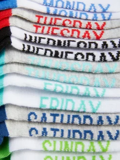 Primark Meias^Pack 7 Pares Meias Dias Semana