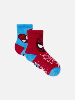 Primark Meias^Pack 2 Pares Meias Felpudas Marvel Homem-Aranha