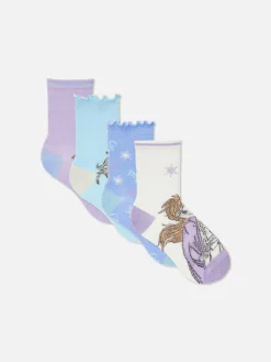 Primark Meias E Collants^Pack 4 Pares Soquetes Disney Frozen