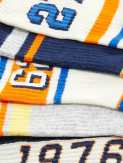 Primark Meias^Pack 5 Pares Soquetes Varsity