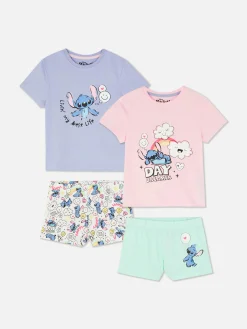 Primark Pijamas E Roupa De Dormir^Pack 2 Pijamas Calções Disney Lilo & Stitch