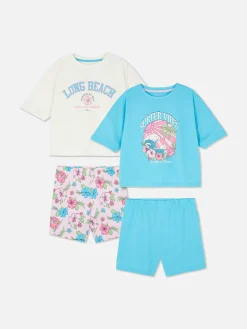 Primark Pijamas E Roupa De Dormir^Pack 2 Pijamas Calções Gráfico