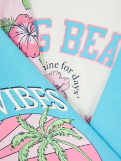 Primark Pijamas E Roupa De Dormir^Pack 2 Pijamas Calções Gráfico