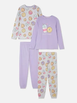 Primark Pijamas E Roupa De Dormir^Pack 2 Pijamas Padrão Chá Perolado