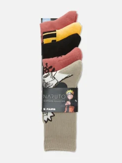 Primark Meias^Pack 5 Soquetes Naruto