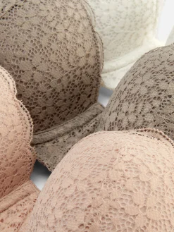 MULHER Primark Sutiãs^Pack 3 Sutiãs Balconete Renda