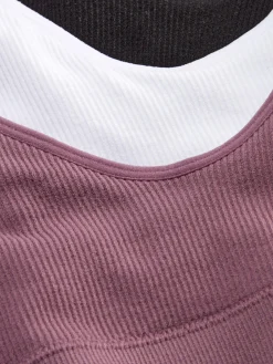 MULHER Primark Sutiãs^Pack 3 Sutiãs Bralette Alças Curtos S/ Costuras