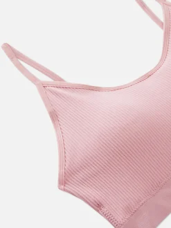MULHER Primark Sutiãs^Pack 3 Sutiãs Bralette Curtos Canelados