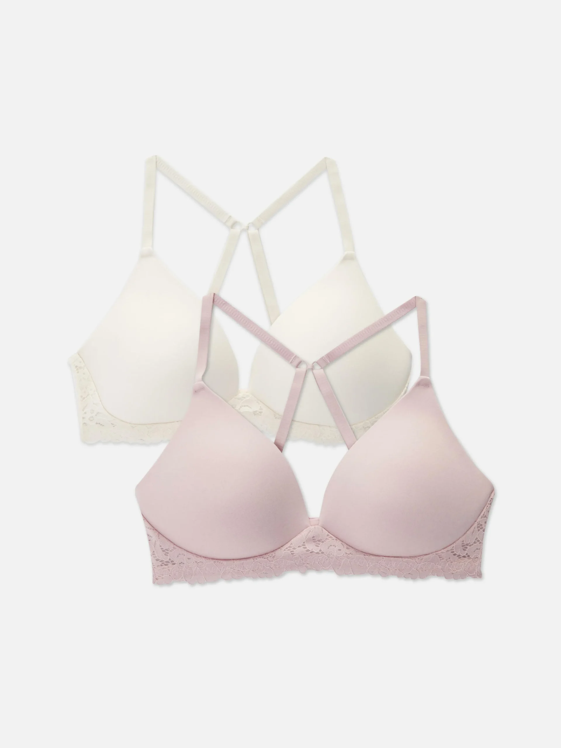 MULHER Primark Sutiãs^Pack 2 Sutiãs Lounge S/ Aros Rebordo Renda