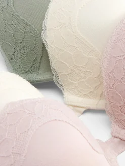 MULHER Primark Sutiãs^Pack 3 Sutiãs Push-up Microfibra