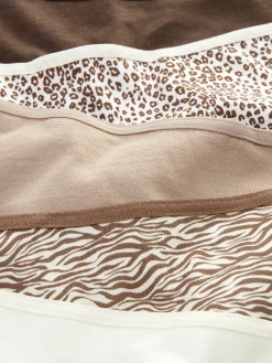 MULHER Primark Cuecas^Pack 5 Tangas Estampadas Todos Os Dias