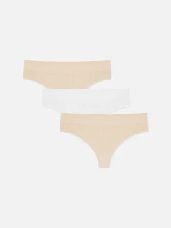 MULHER Primark Cuecas^Pack 3 Tangas Sem Costura