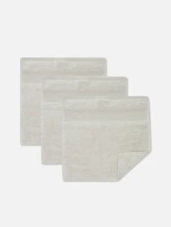 Primark Toalhas^Pack 3 Toalhas Faciais Ultramacias