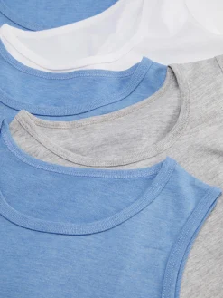 Primark Roupa Interior^Pack 5 Tops S/ Mangas Básicos Sortidos