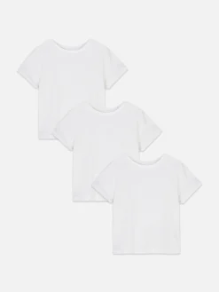 Primark Roupa Interior^Pack 3 T-shirts Manga Curta