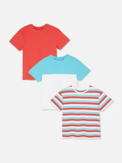 Primark Tops E T-Shirts^Pack 3 T-shirts Manga Curta Sortidas