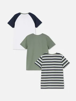 Primark Tops E T-Shirts^Pack 3 T-shirts Manga Curta