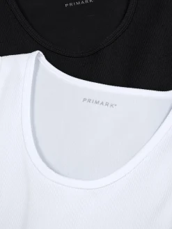 Primark Roupa Interior|Tops E T-Shirts^Pack 2 Vestidos S/ Mangas S/ Costuras