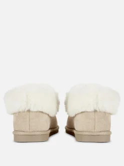 MULHER Primark Chinelos E Pantufas|Chinelos E Pantufas^Pantufas Estilo Mocassim Forro Imitação Pelo