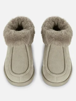 MULHER Primark Chinelos E Pantufas^Pantufas Estilo Mocassim Forro Imitação Pelo