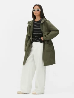 MULHER Primark Casacos E Blusões^Parka Impermeável Com Cordão