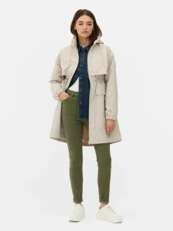 MULHER Primark Casacos E Blusões^Parka Impermeável Com Cordão