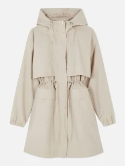 MULHER Primark Casacos E Blusões^Parka Impermeável Com Cordão