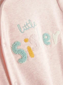 Primark Babygrows E Pijamas^Pijama Bordado Little Sister