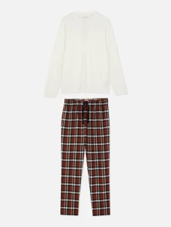 Primark Pijamas^Pijama Calças Escovado