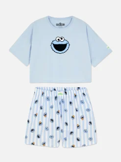 MULHER Primark Pijamas^Pijama Calções Rua Sésamo