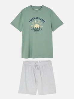 Primark Pijamas^Pijama Calções/t-shirt